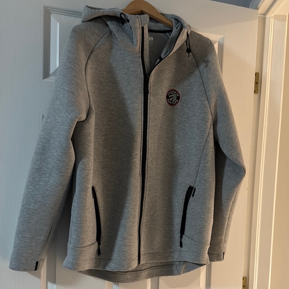 Gray Hooded Sweatshirt